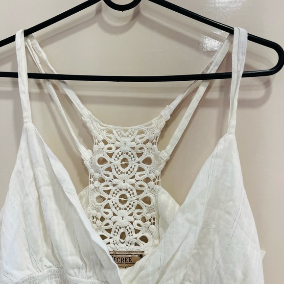 White cotton dress - Picture 4 of 9